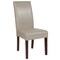 Merrick Lane Ellison Mid-Century Panel Back Parsons Accent Dining Chair